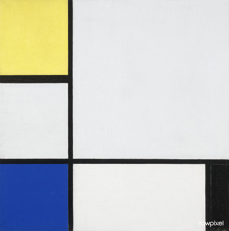 Piet Mondrian realism vs abstract art