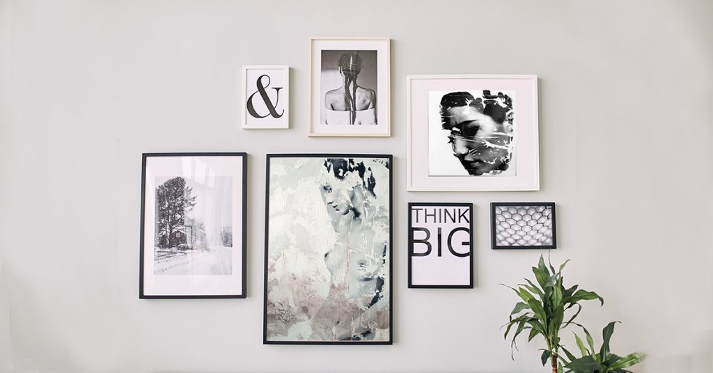 How to Create a Gallery Wall with Modern Original Art