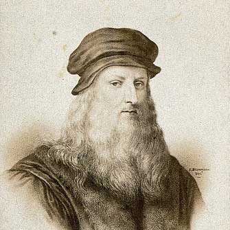 Leonardo da Vinci symmetry art
